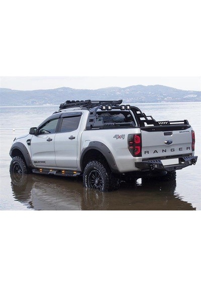 Mercedes X-class Off Road Metal Işıklı Rollbar 2017-2021 Aqm-x10
