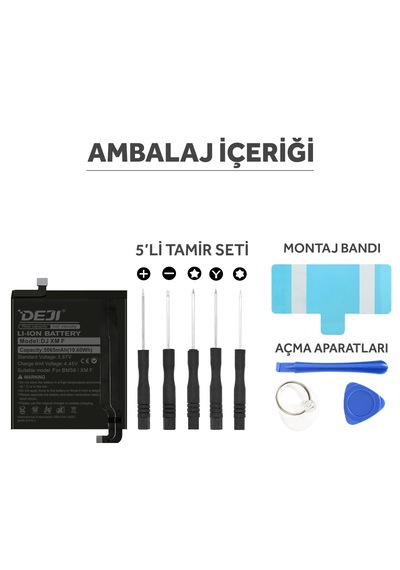 Deji BM56 Xiaomi K40 Pro / Poco F3 Gt Mucize Batarya