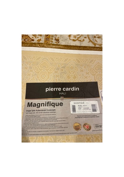 Magnifique Mq31e Krem-gold Halı Kahverengi