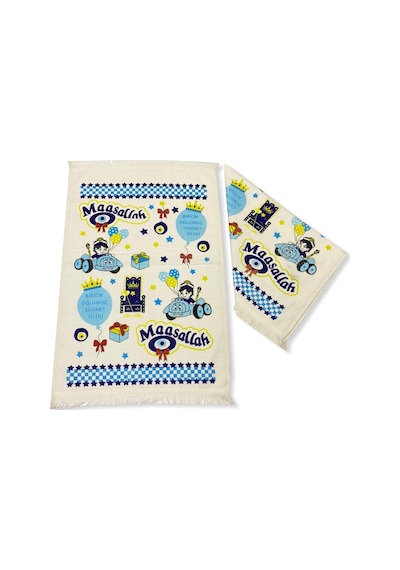 Durul 40X60 Baskılı Sünnet Temalı Havlu 6 Lı Paket