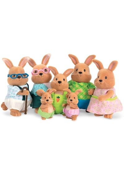 Li'l Woodzeez Geniş Tavşan Ailesi