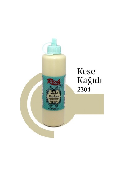 Rıch Multi Surface Akrilik Boya 500 Cc Kese Kağıdı 2304