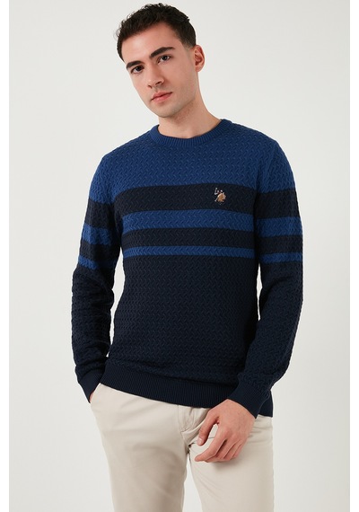 U.S. Polo Assn. U.s. Polo Assn Erkek Kazak G081sz0tk2235801 Lacivert Lacivert
