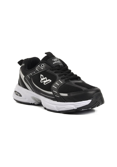 Walkway Run Siyah-beyaz Unisex Koşu Ayakkabısı 001
