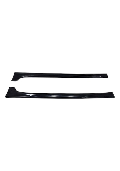 Vw Jetta Mk6 R Line Yan Marşpiyel Seti Plastik 2 Adet Mat Siyah 2010-2018 Karlık+ek+bodykit