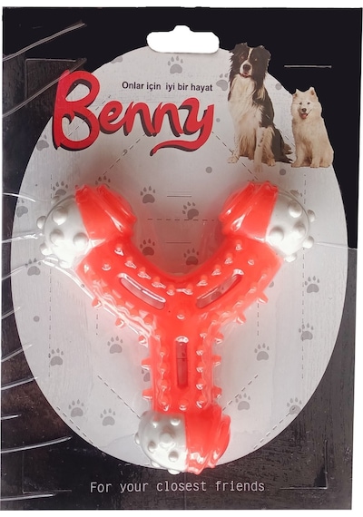 Benny Diş Kaşıma Köpek Oyuncağı Çatal 11 CM