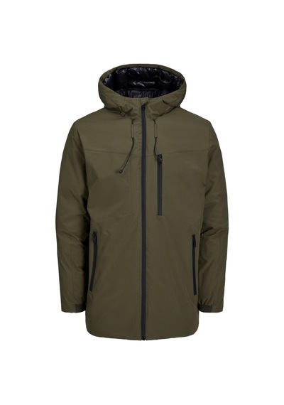 Jack & Jones 12243225-fw Jcopayne Parka Ln Erkek Parka Kaban Yeşil