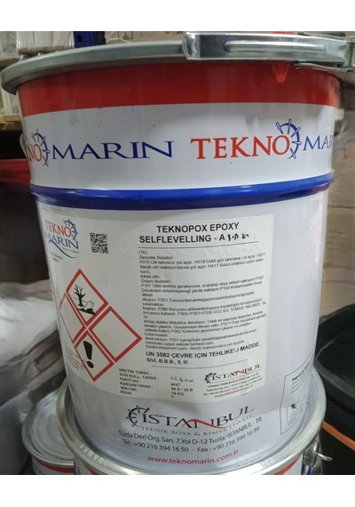 Teknomarin Selflevelling Zemin Epoksi Beyaz 3kg. 3 KG