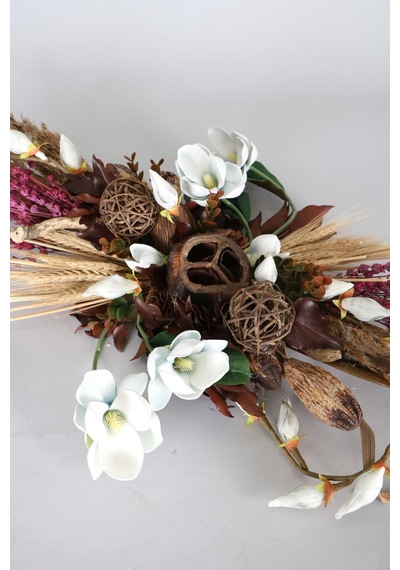 Yapay Çiçek Deposu Tropikal Çiçek Aranjmanı Gondol Model 2