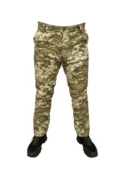 Mysia Outdoor Pixel Kamuflaj Soft Shell Pantolon İçi Polarlı Çok Renkli