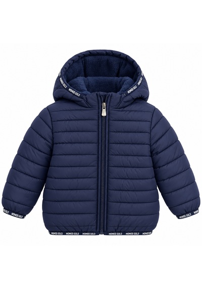 Ta&ce Kıds Kapüşonlu Kapitone Şişme Mont İçi Polar Astarlı Lacivert