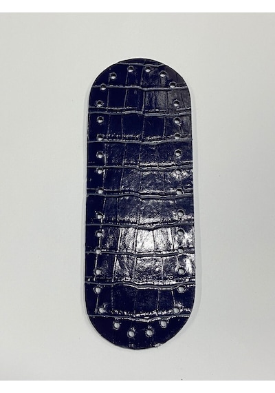 Karantuhafiye Çanta Tabanı / Mini Boy / 6x16,5 Cm Rugan Lacivert Rugan Lacivert Çok Renkli
