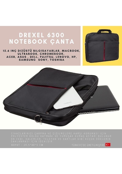 Drexel 6300 15 İnç Laptop Çantası