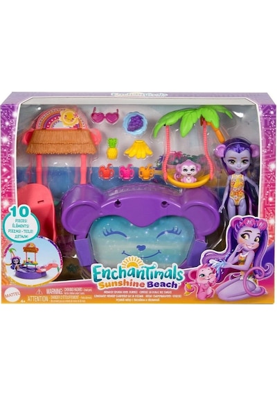 Mattel Enchantimals HTW73 Eğlenceli Havuz Partisi