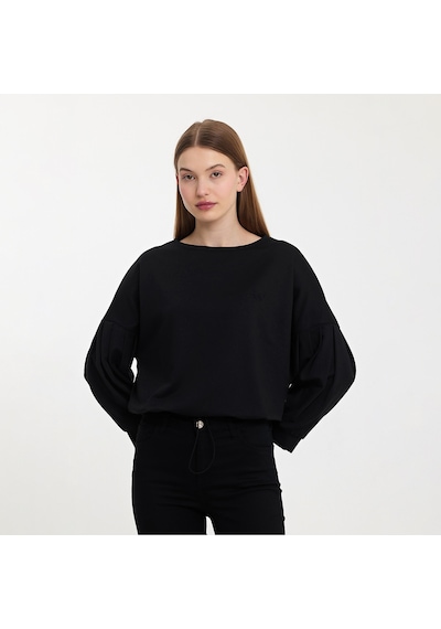 Twobull NAIROBI Kadın  Siyah Sweatshirt