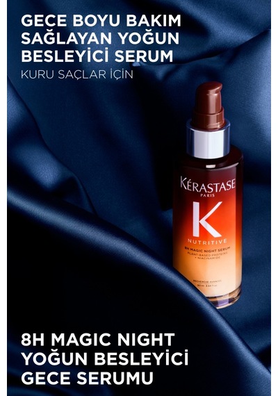 Nutritive 8h Magic Night Yoğun Besleyici Gece Serum Duo Set