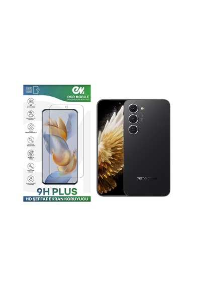 Tecno Spark 40 Pro İle Uyumlu Ekran Koruyucu 9h Esnek Nano Cam Şeffaf
