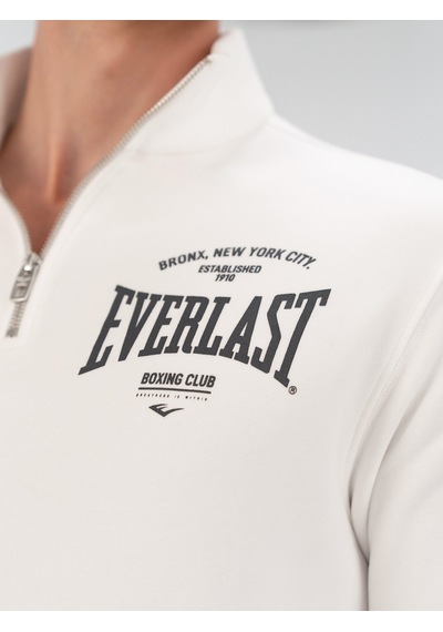 Everlast Bronx Nyc Half Zip Regular Beyaz Erkek Sweatshirt Beyaz