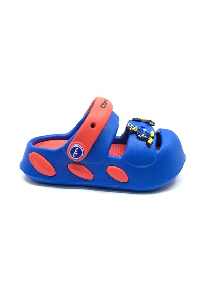 Kocamanlar E477 Hafif Rahat Taban Okul Kreş Havuz Günlük Unisex Çocuk Terlik Mavi