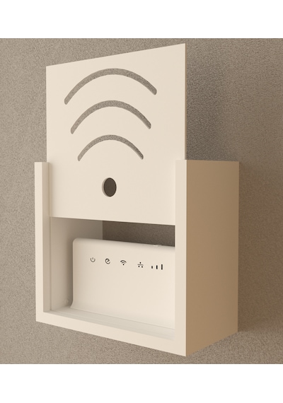Modem Saklama Kutusu 15x25x30