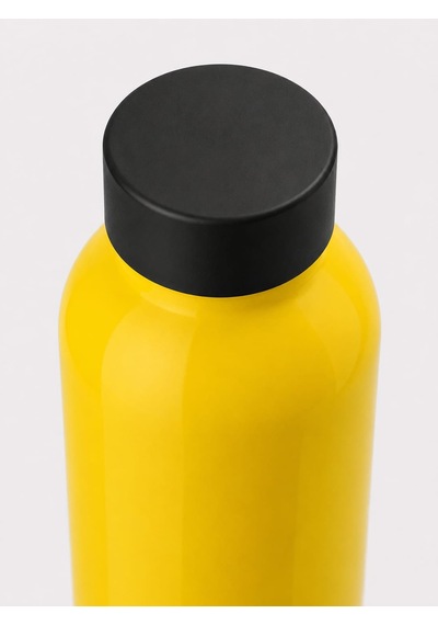 Mamawata Yellow Paslanmaz Çelik Matara 500 Ml Ultra Hafif Sızdırmaz Suluk Sarı