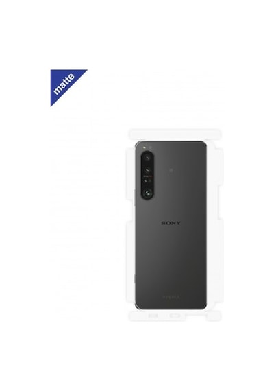 Sony Xperia 1 Vı Mat Arka Ve Yan Koruyucu Poliüretan Film