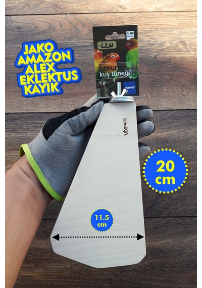 Venty Papağan Kafesi Tünek Standı 20 cm | Amazon Jako Alex Sultan Muhabbet Konur Monk Forpus - L251