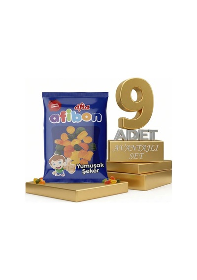 Afia Afibon Yumuşak Şeker 9x80 Gr