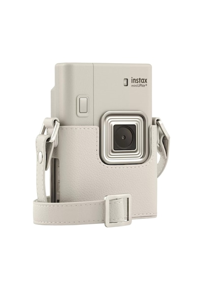 Instax Mini Liplay Plus Sand Beige Deri Çanta