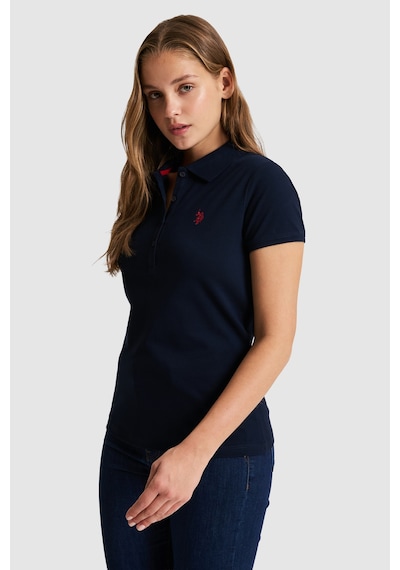 U.s. Polo Assn. Kadın Lacivert Tişört Basic 50321818-vr033