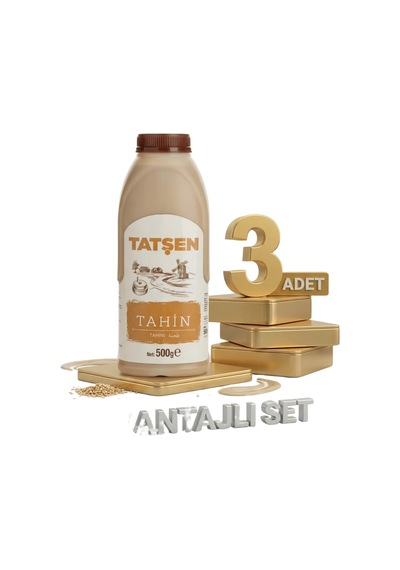 Tatşen Tahin 3x500 Gr Bidon