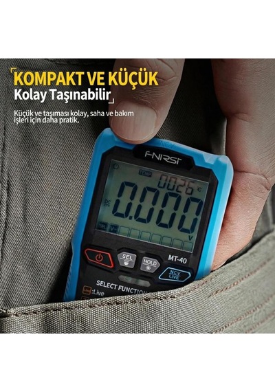 Fnırsı Mt-40 Akıllı Dijital Multimetre
