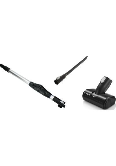 Bosch Uyumlu Unlimited 6-7-8 Serilerine  Kırılabilen Boru Mini Turbo Fırça Dar Alan Aparatı 3lü Set 3