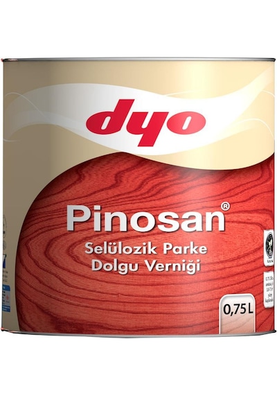 Pinosan Selülozik Parke Dolgu Verniği 0,75 LT