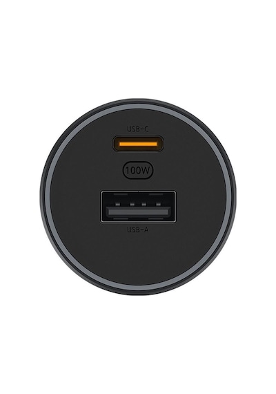 Xiaomi Mi CC07ZM 100W Hızlı Çift Bağlantı Noktalı Usb-A Usb-C Araç Şarj Cihazı