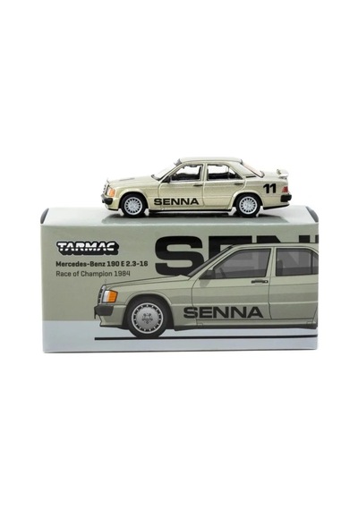 Mercedes-benz 190 E 2.3-16 Yarış Aracı 1:64 Ölçek Sarı