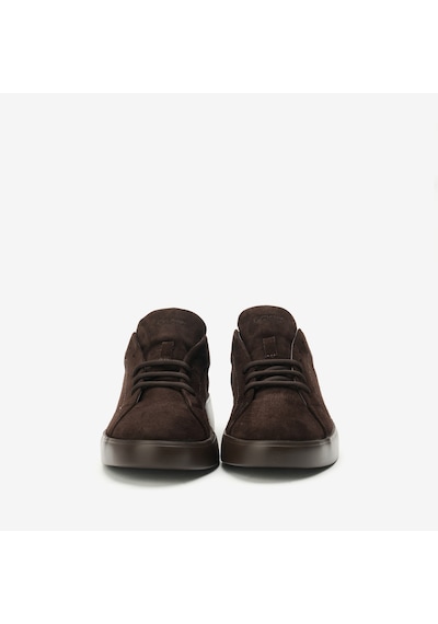 Pepetmoro Klasik Ayakkabı Erkek 21c7 Frau Waxy Laced Shoes Kahverengi