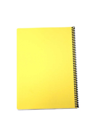 Umur - My Note Mynote A4 72 Yaprak Spiralli Plastik Kapak Defter Pastel Çok Renkli