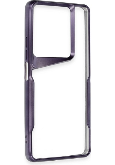 Uryport Xiaomi Redmi Note 13 Pro 4g Kılıf Boyi Silikon Kapak - Derin Mor