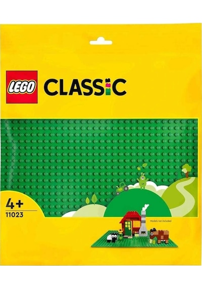 LEGO® Classic Yeşil Plaka 11023 - 4 Yaş ve Üzeri LEGO Severler için Açık Uçlu Yaratıcı Yapım Seti (1 Parça)