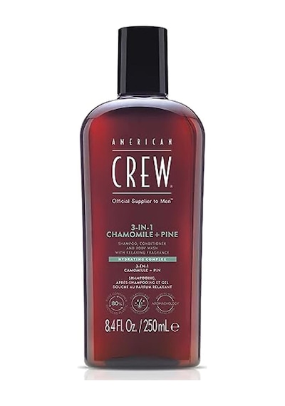 American Crew 3-in-1 Chamomile & Pine With Relaxing Fragrance Papatya ve Çam Özlü Erkek Bakım Ürünü 250 ML﻿﻿