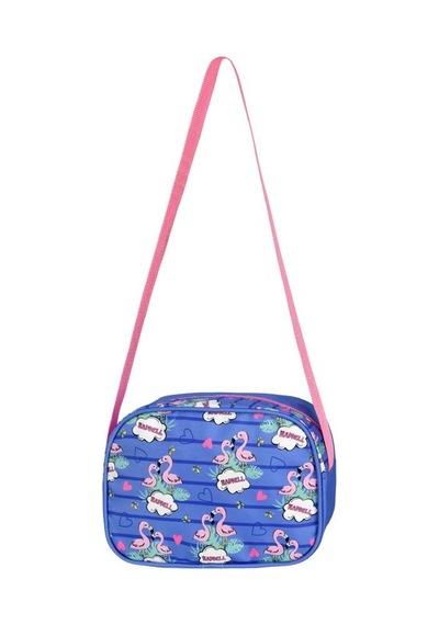 Waddell Mavi Flamingo Okul Çantası ve Beslenme Çantası Seti - Kız