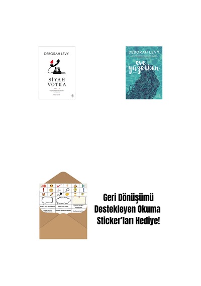 Sıcak Süt + Eve Yüzerken + Okuma Sticker'ları
