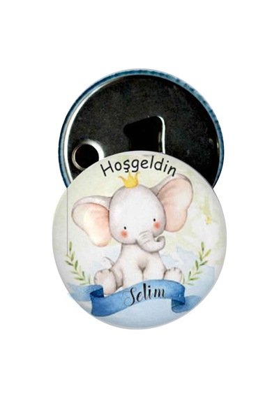 Famous Bebek Şekeri Magnet Bebek Mevlüt Hediyelik Isimli Kapak Açacak  (239797736)