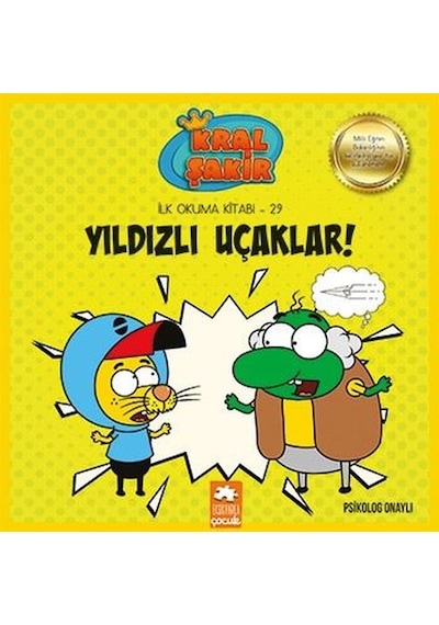 Yıldızlı Uçaklar! - İlk Okuma Kitabı 29 - Varol Yaşaroğlu - Eksik Parça