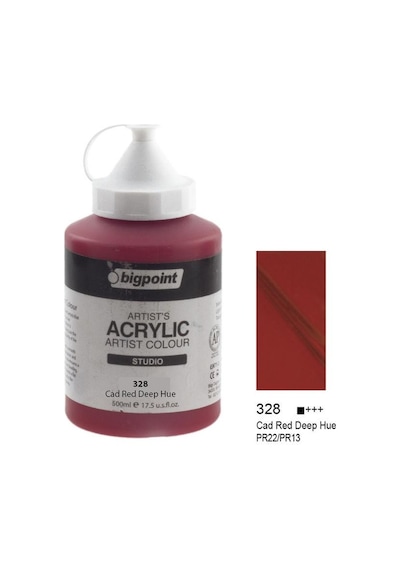 Bigpoint Akrilik Boya 500 Ml Cad Red Deep 328