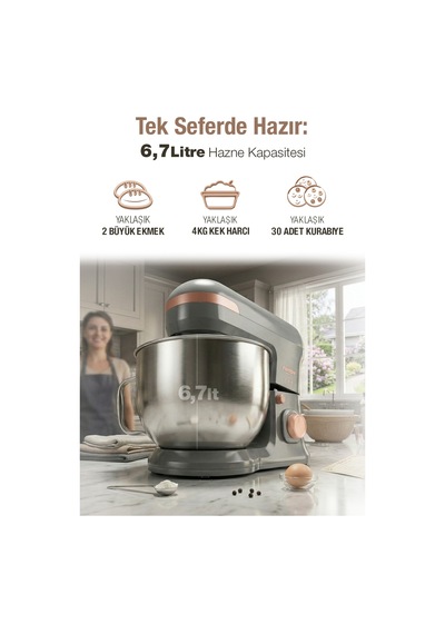 Fantom Nfest HM 1500 W Stand Mixer