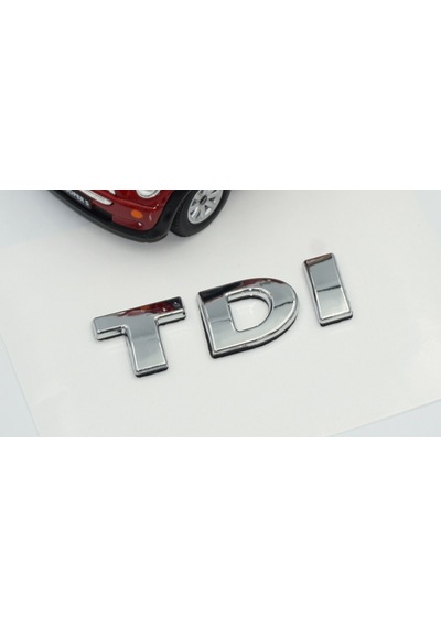 Audi Tdi Bagaj Krom Abs 3M 3D Yazı Logo Arma