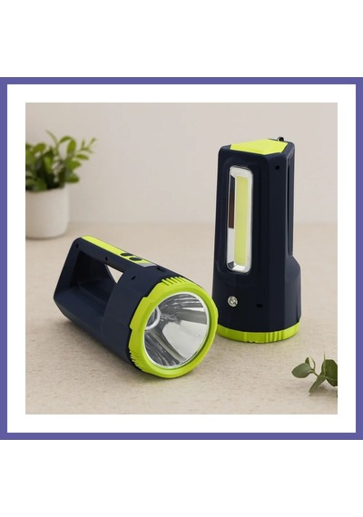 Bezos 2in1 30w/10w Cob Led Usb & Oto Şarjlı El Feneri Projektör Nıda
