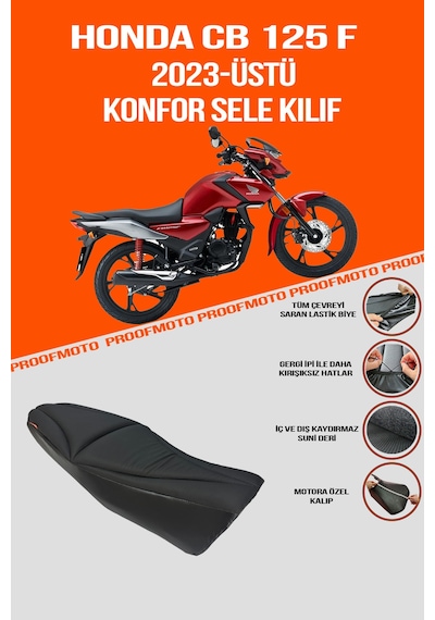 Honda Cb 125 F 2023-üstü Konfor Sele